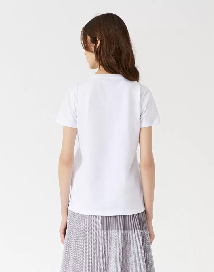 T-Shirt Manila Grace con Stampa / Bianco - Ideal Moda