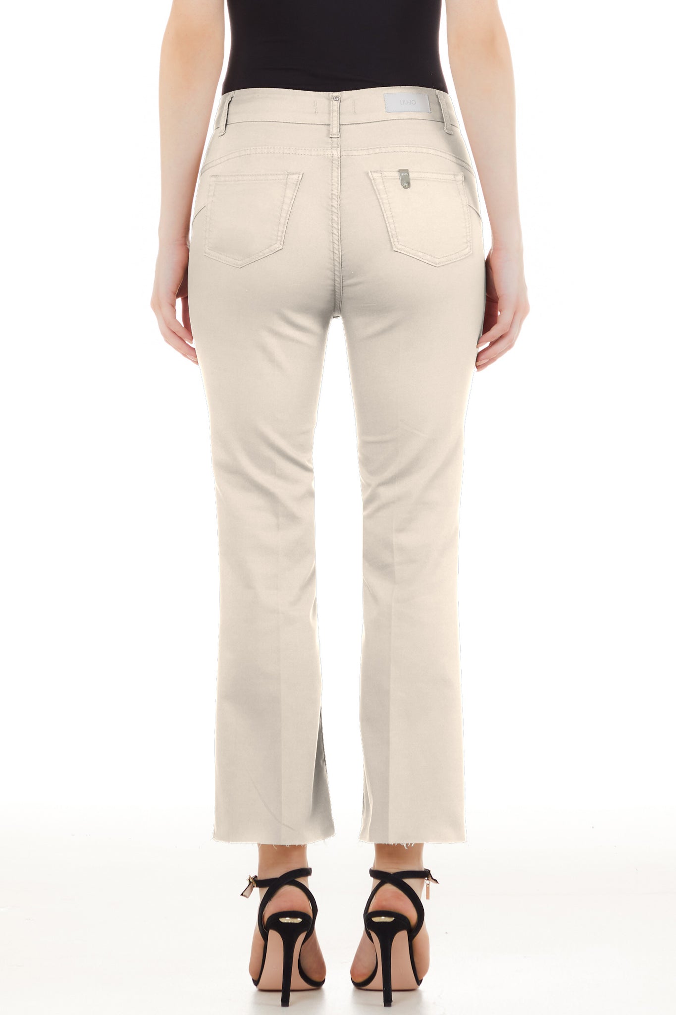 Pantalone Bottom Up Liu Jo / Bianco - Ideal Moda