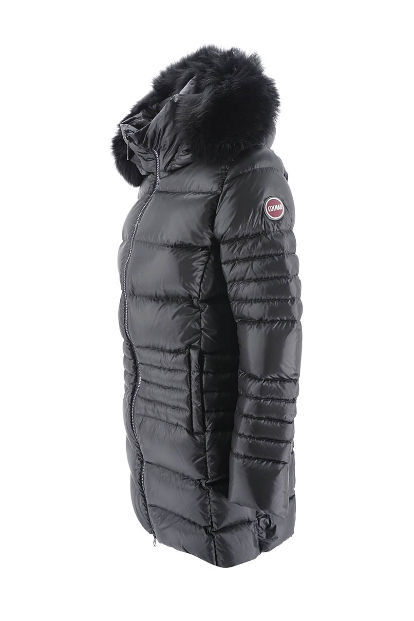 Giubbino Colmar con Pelliccia / Nero - Ideal Moda