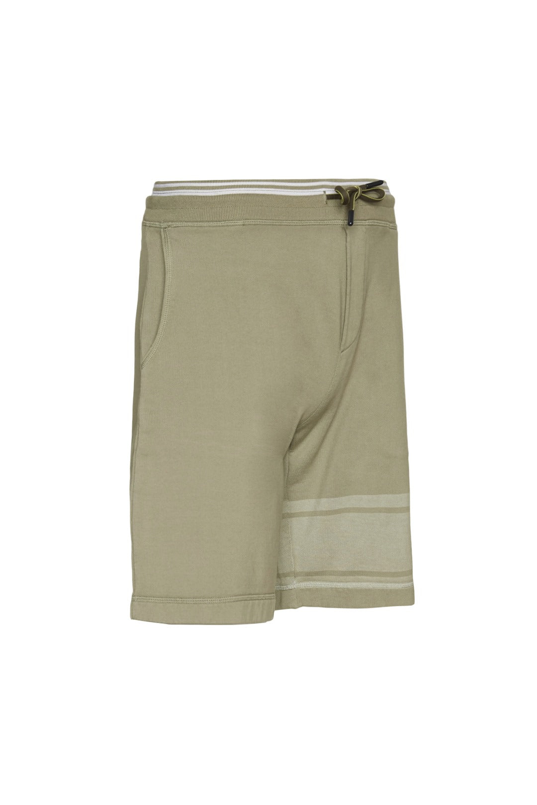 Bermuda in felpa / Verde - Ideal Moda