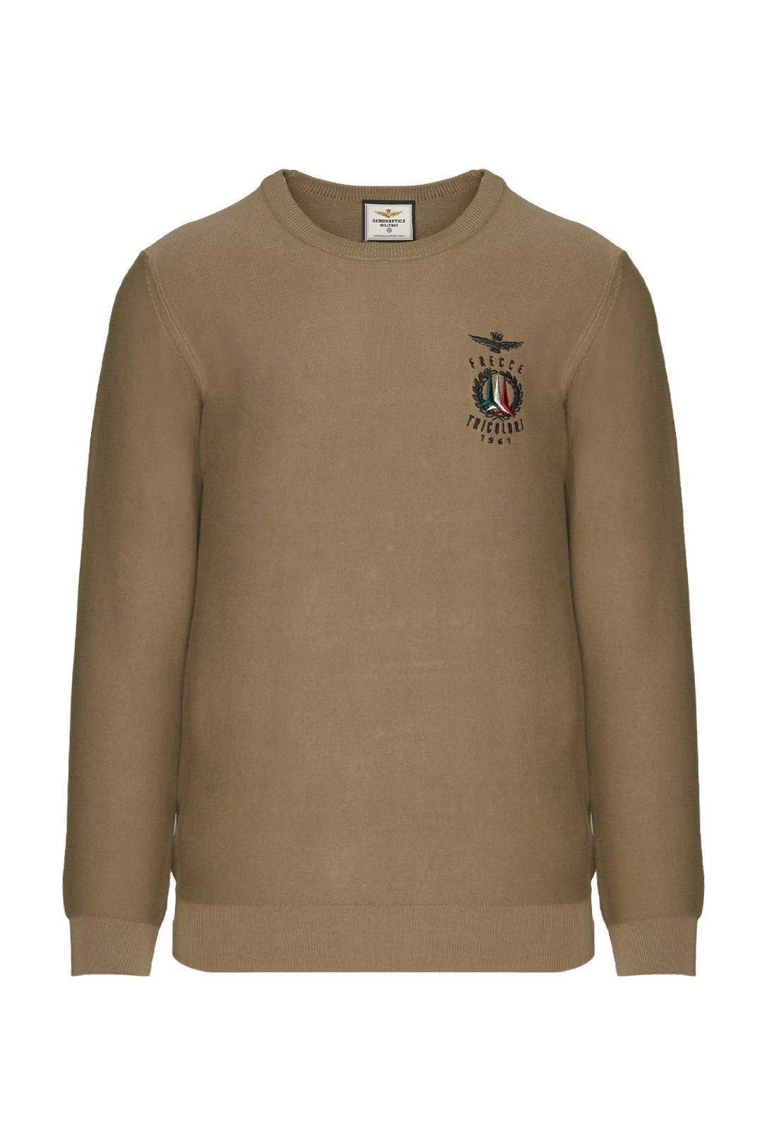 Maglia Aeronautica Militare Girocollo / Verde - Ideal Moda