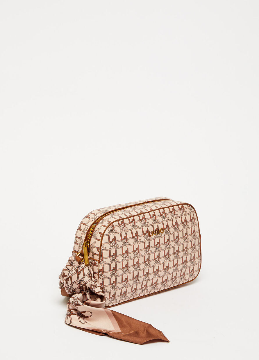 Borsa a Tracolla con Logo Liu Jo / Cuoio - Ideal Moda