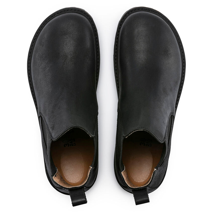 Stivaletto in Pelle Samosciata Birkenstock / Nero - Ideal Moda