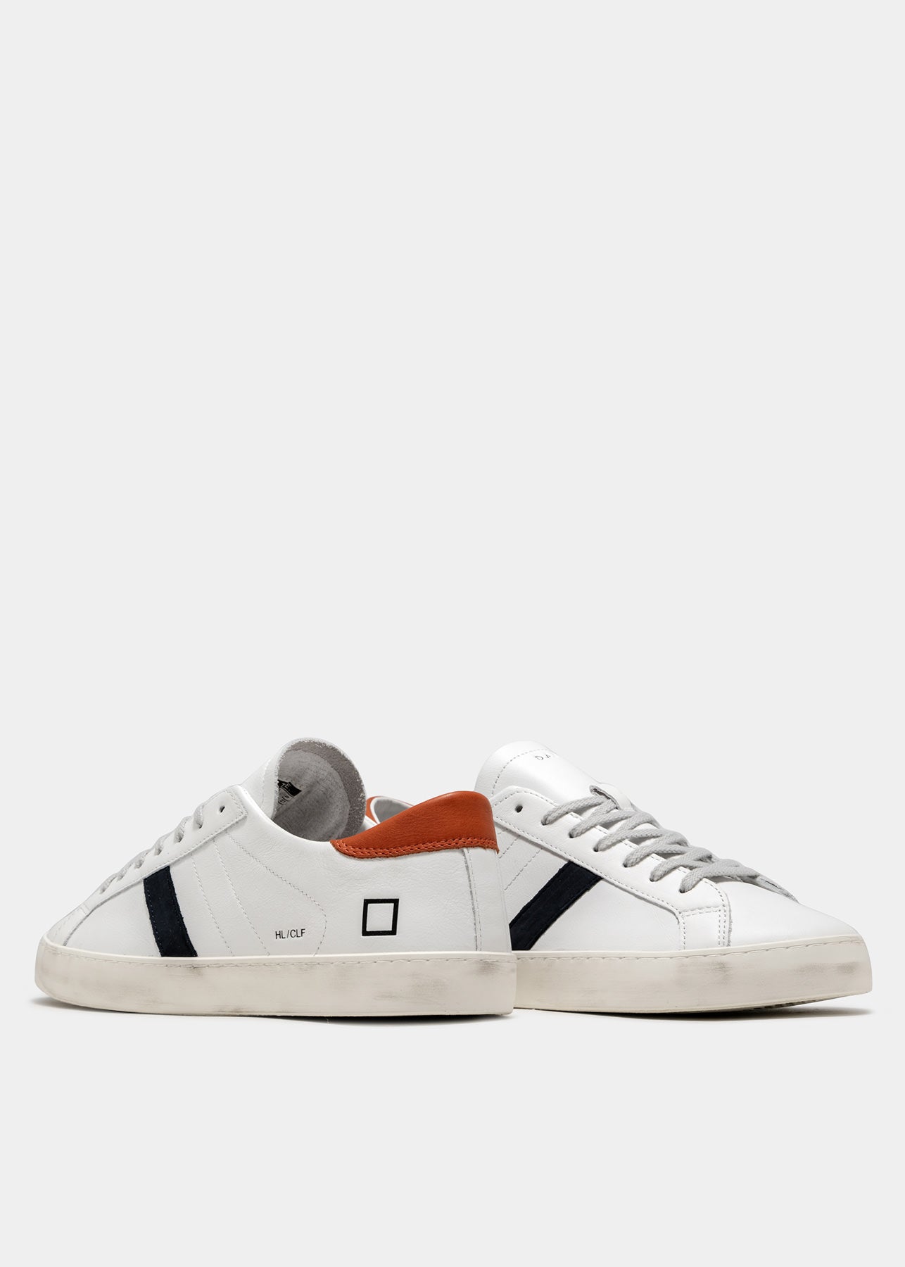 Sneaker DATE Hill Low Calf / Bianco - Ideal Moda