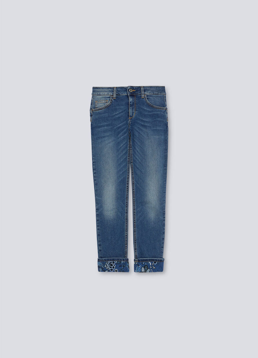 Jeans Liu Jo Skinny con Risvolto / Jeans - Ideal Moda