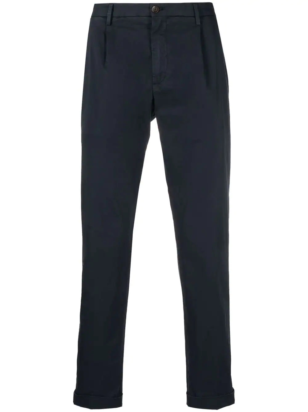 Pantalone con Pinces Slim Fit Briglia / Blu - Ideal Moda