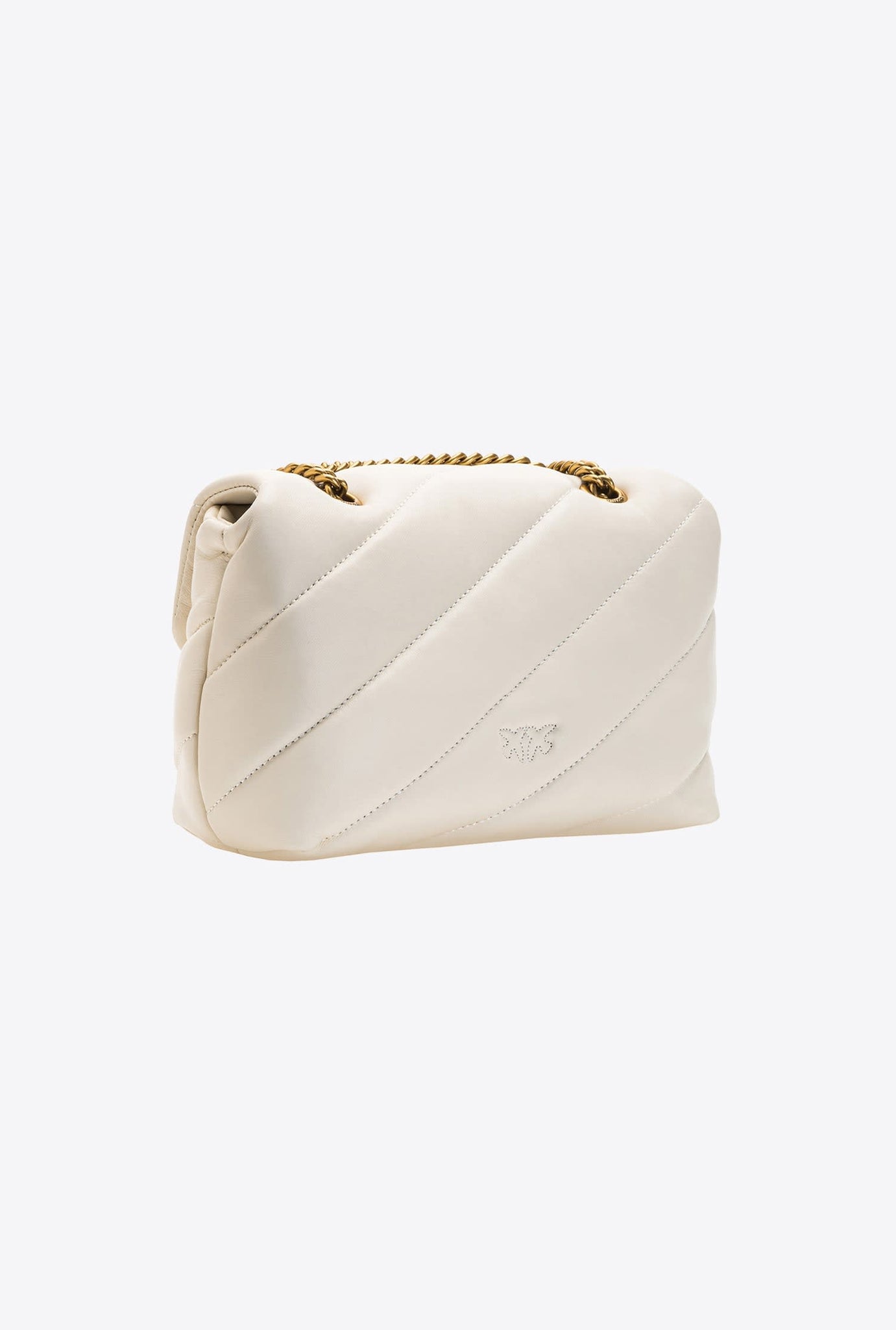Borsa Pinko Love Mini Puff / Avorio - Ideal Moda