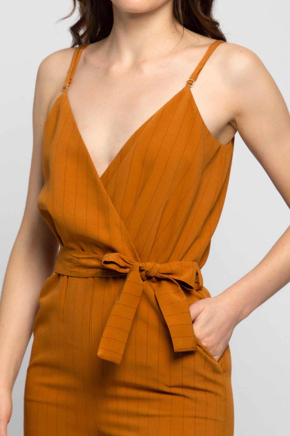Tuta in Viscosa Kocca / Marrone - Ideal Moda