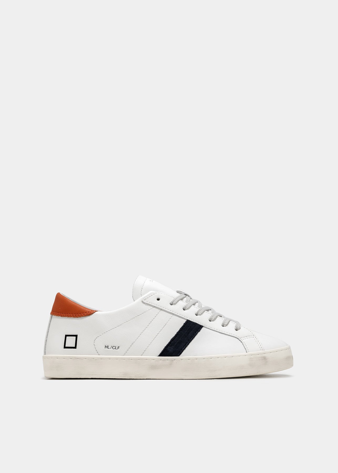 Sneaker DATE Hill Low Calf / Bianco - Ideal Moda