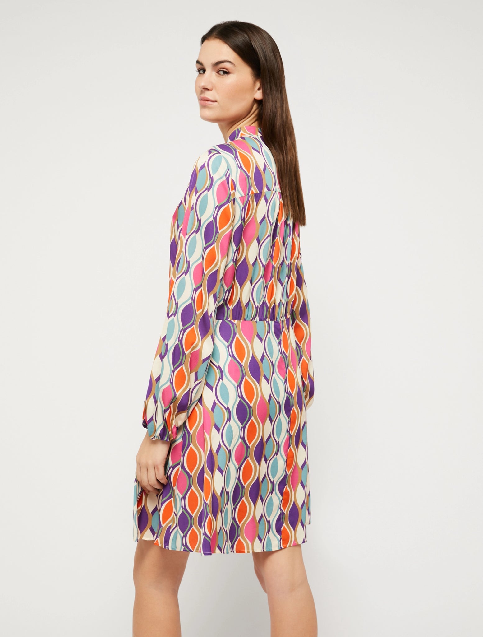 Abito a Fantasia PennyBlack / Multicolor - Ideal Moda
