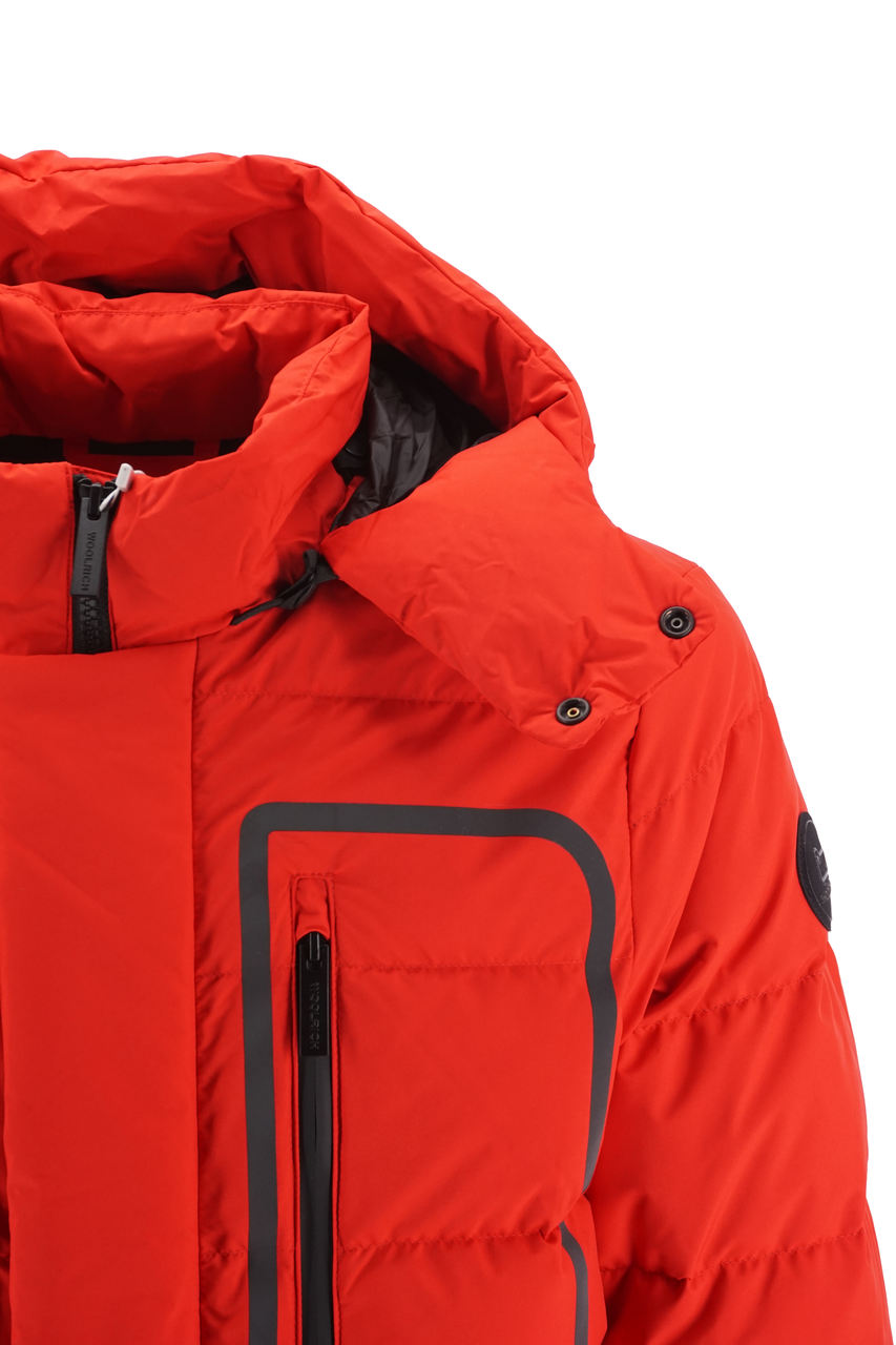 Giubbino Woolrich High Tech Quilted Jacket / Rosso - Ideal Moda