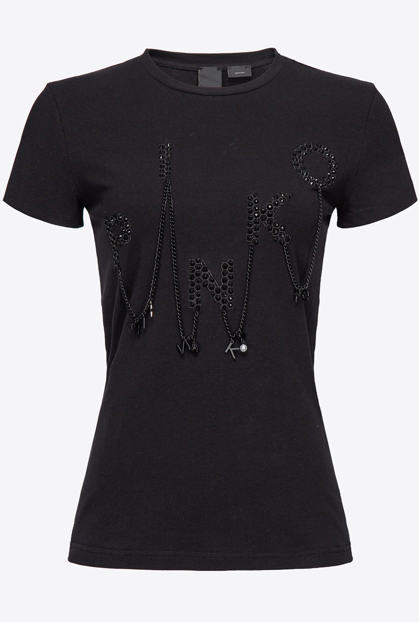 T-Shirt gioiello Pinko / Nero - Ideal Moda