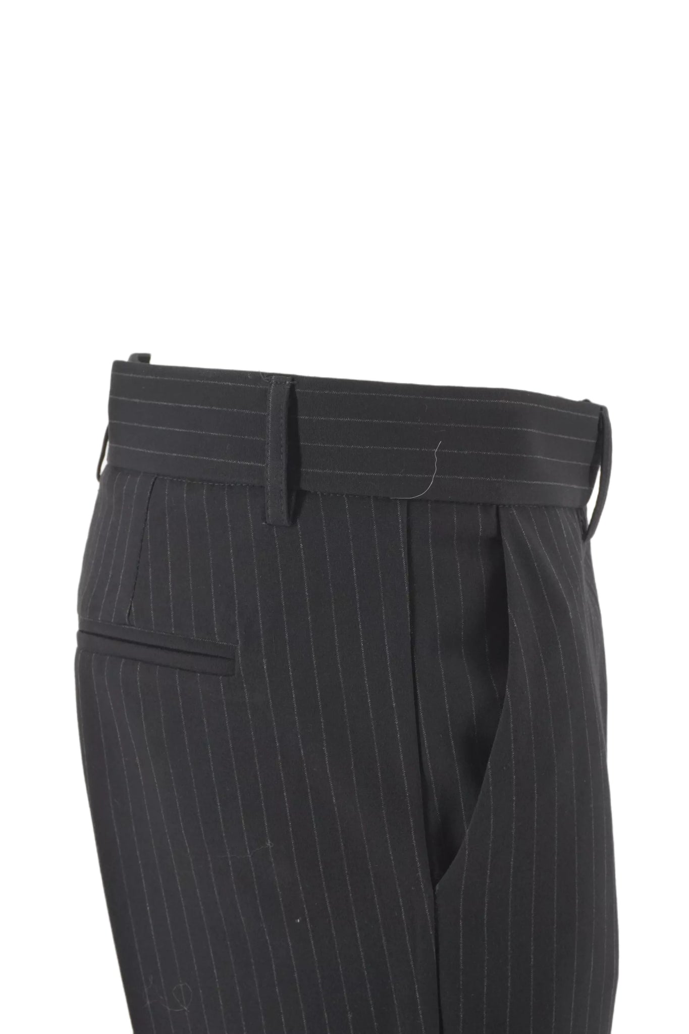 Pantalone Gessato Aniye By / Nero - Ideal Moda