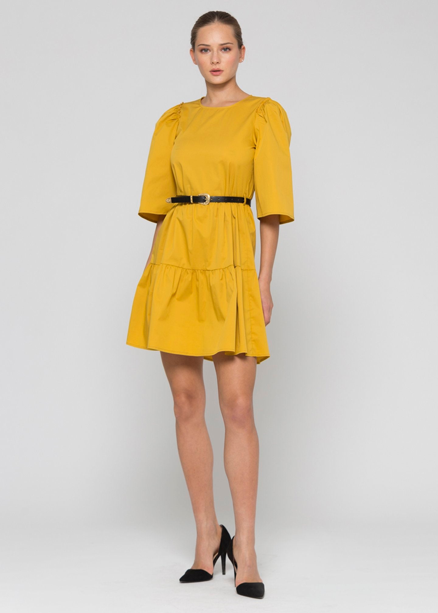 Abito nandini / Giallo - Ideal Moda