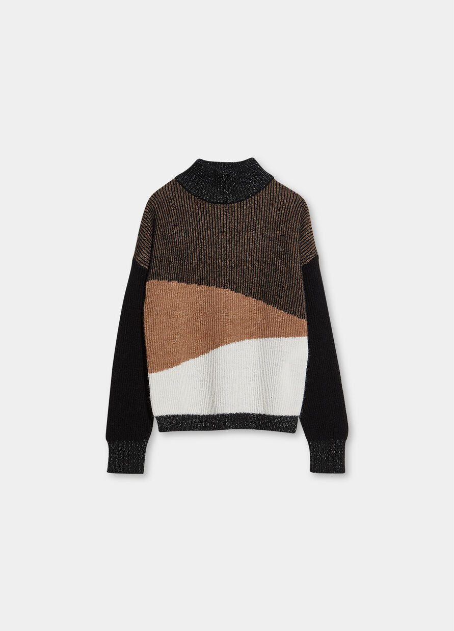 Dolcevita Liu Jo in alpaca / Nero - Ideal Moda