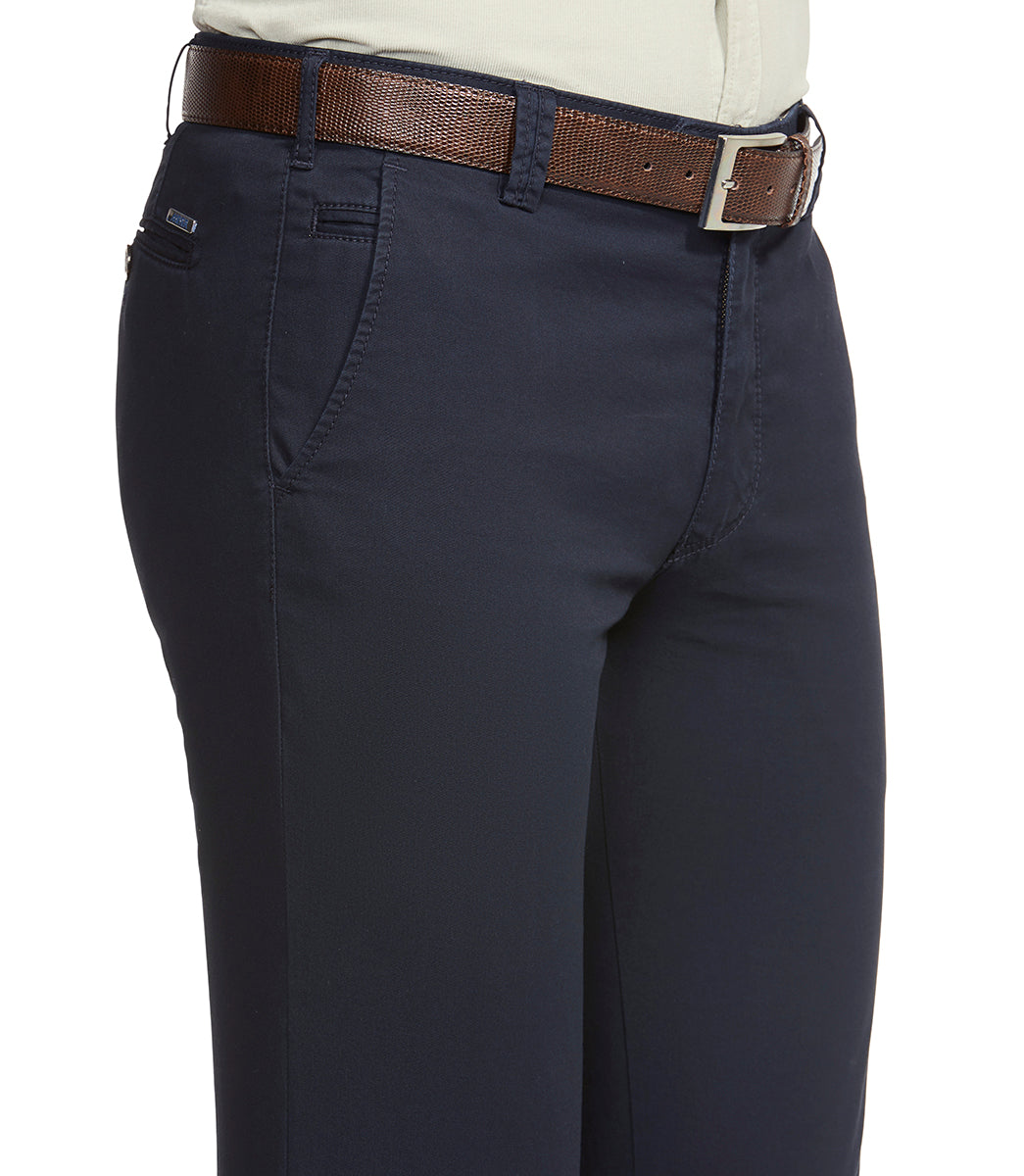 Chino di Cotone / Blu - Ideal Moda