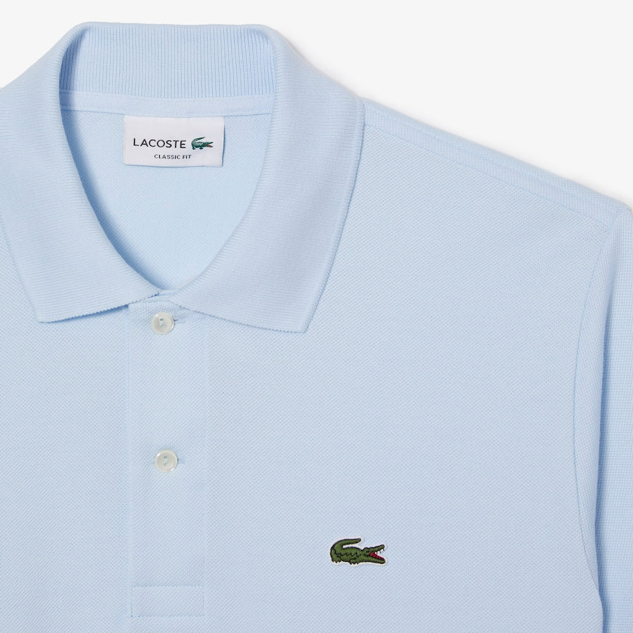 Polo 12.12 con Logo Lacoste / Celeste - Ideal Moda
