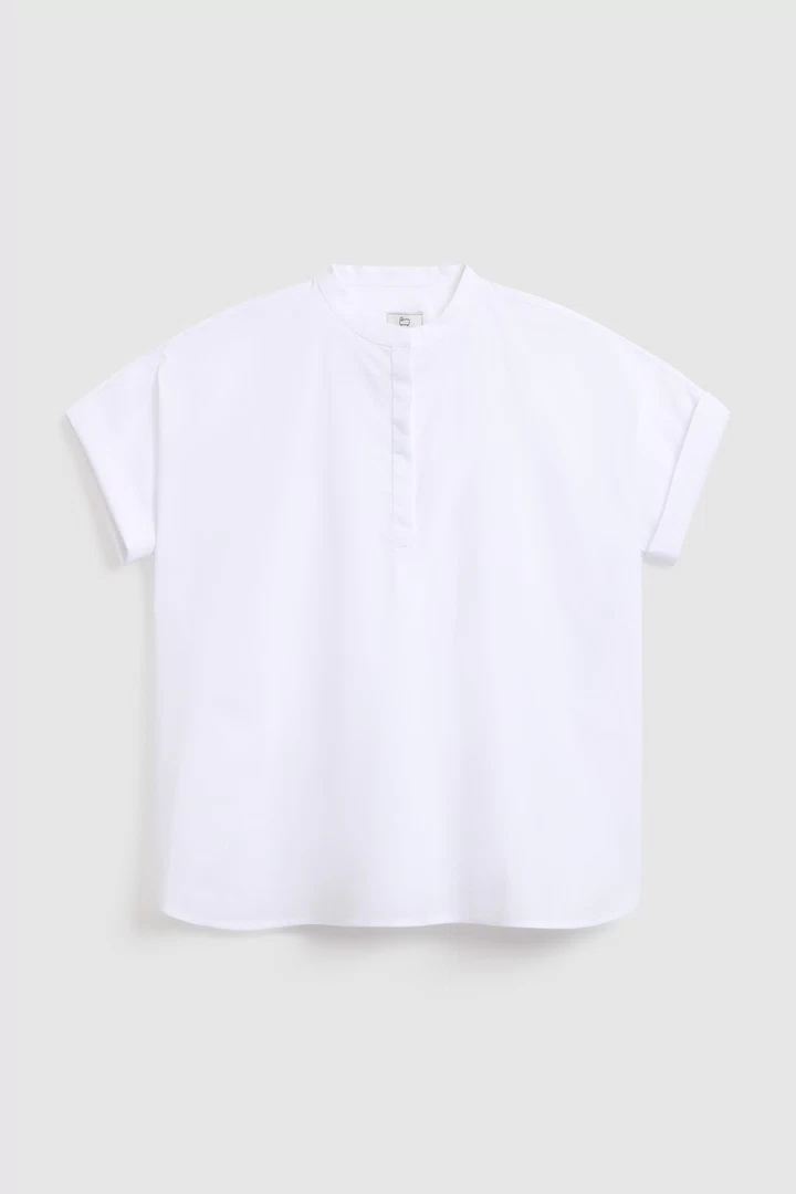 Camicia Woolrich in Popeline / Bianco - Ideal Moda