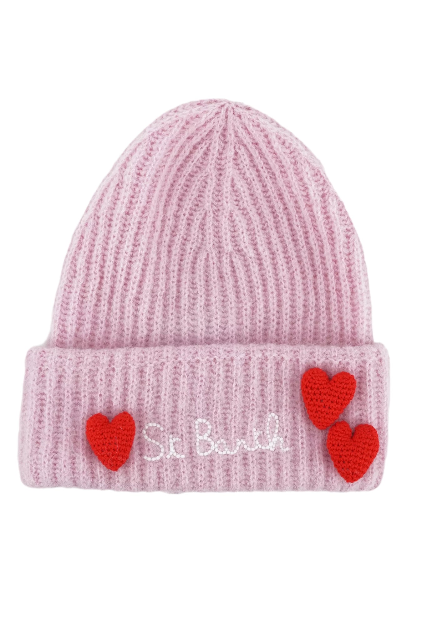 Cappello con Ricamo Mc2 Saint Barth / Rosa - Ideal Moda