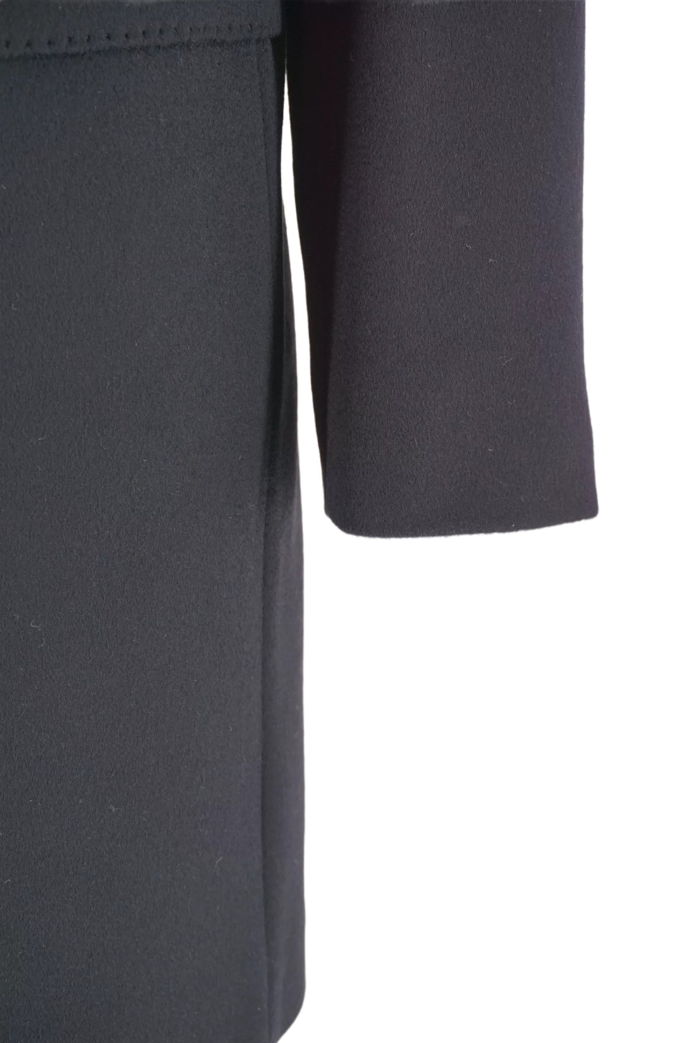 Cappotto in Puro Cashmere / Nero - Ideal Moda