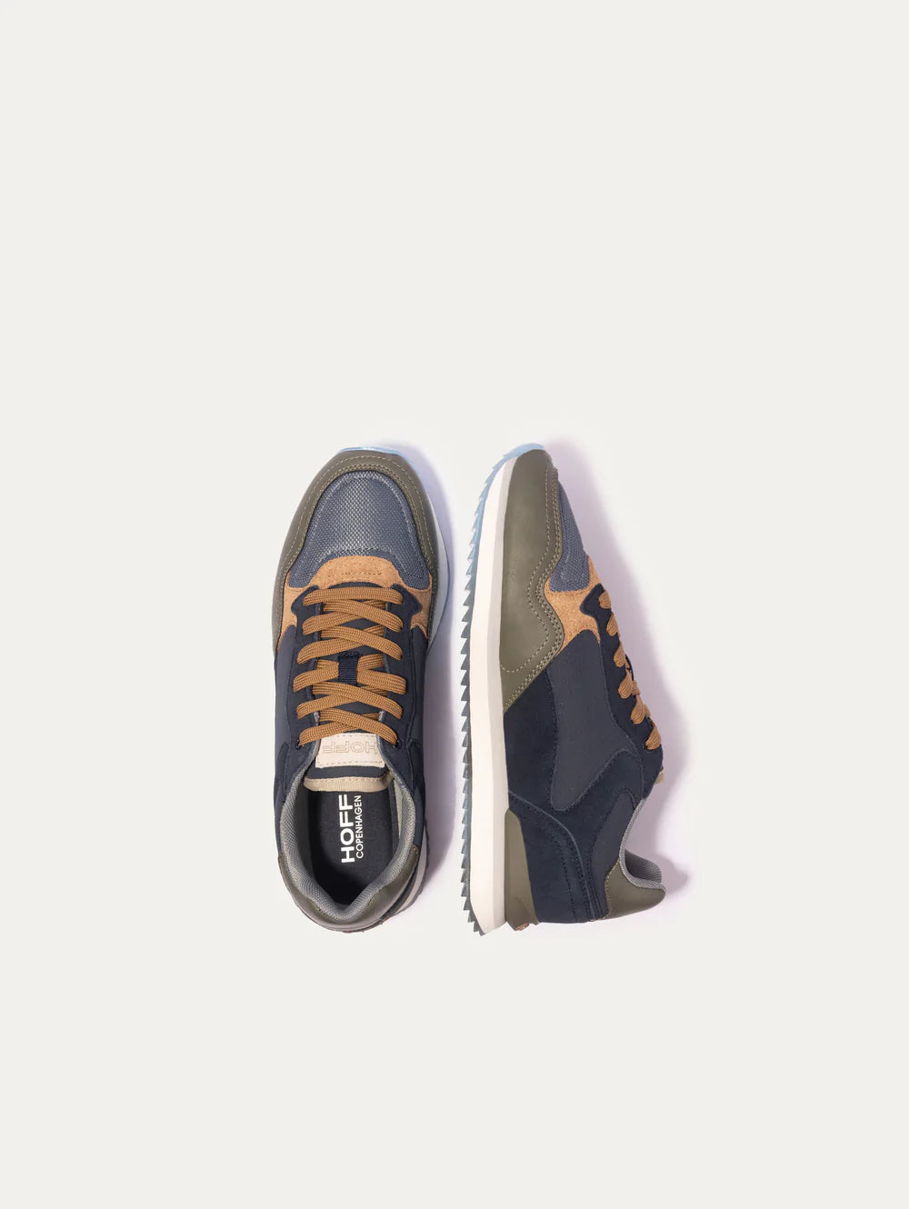 Sneaker in Pelle e Tessuto Hoff / Blu - Ideal Moda