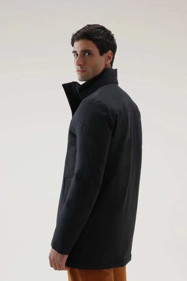 Giubbino Impermeabile Woolrich / Nero - Ideal Moda
