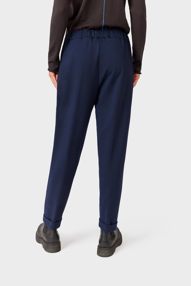 Pantalone Vita Alta Liviana Conti / Blu - Ideal Moda