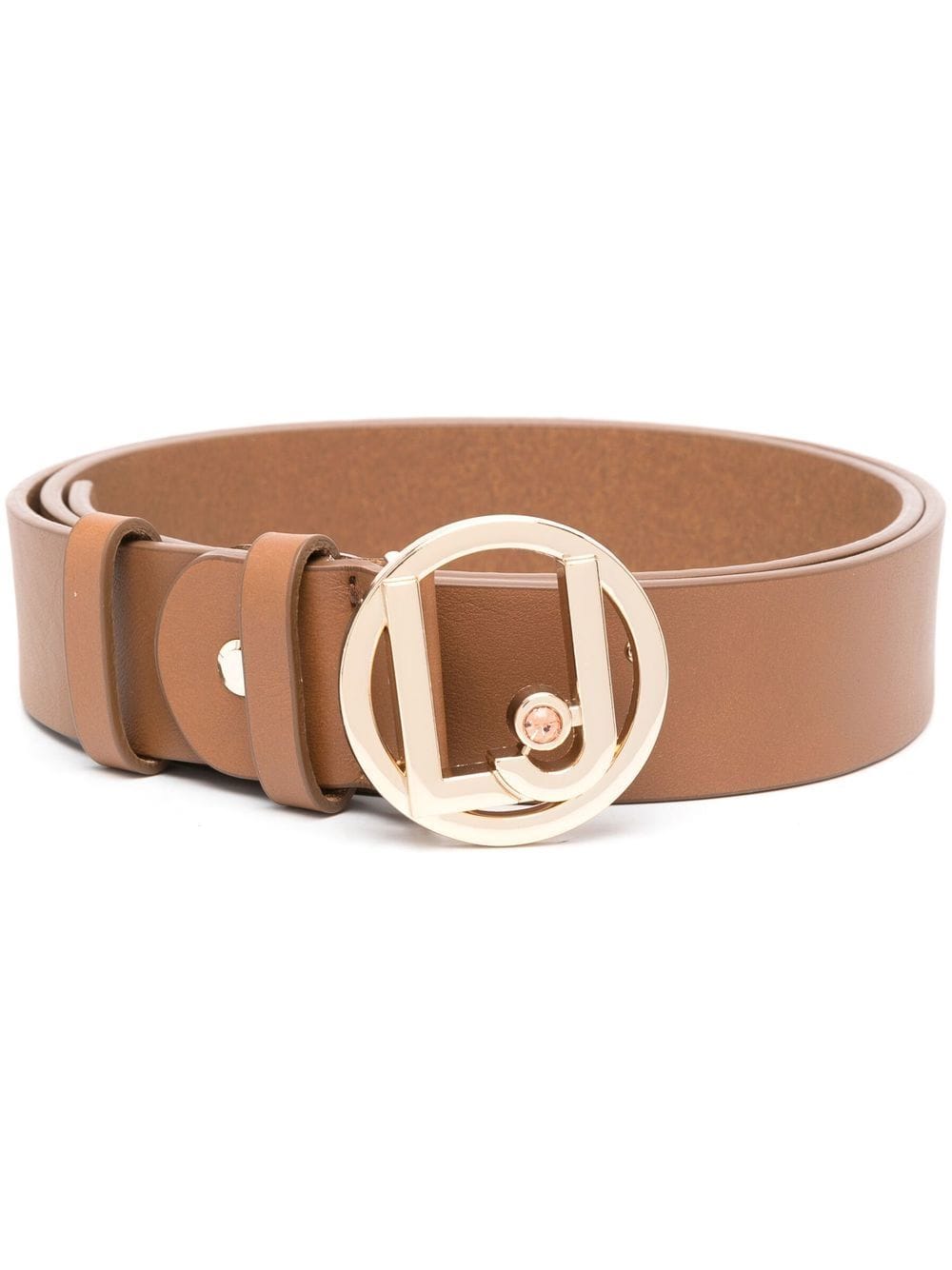 Cintura con Fibbia Logo Liu Jo / Cuoio - Ideal Moda