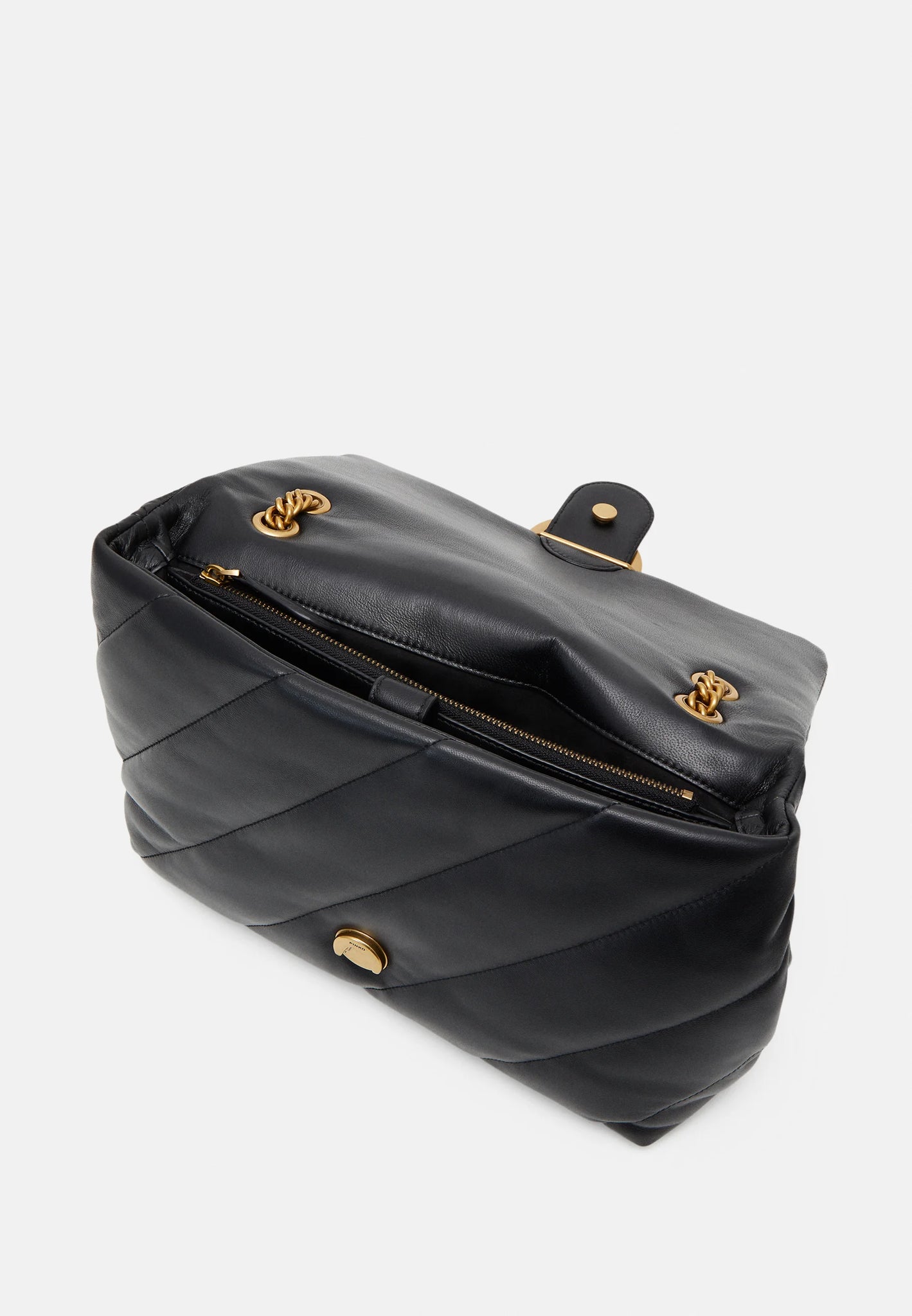 Borsa Pinko Big Love Puff Maxi Quilt / Nero - Ideal Moda