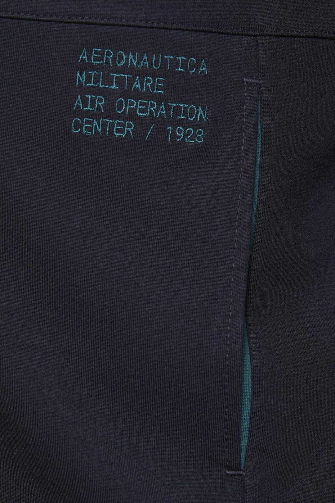 Felpa Aeronautica Militare in Interlock  / Blu - Ideal Moda