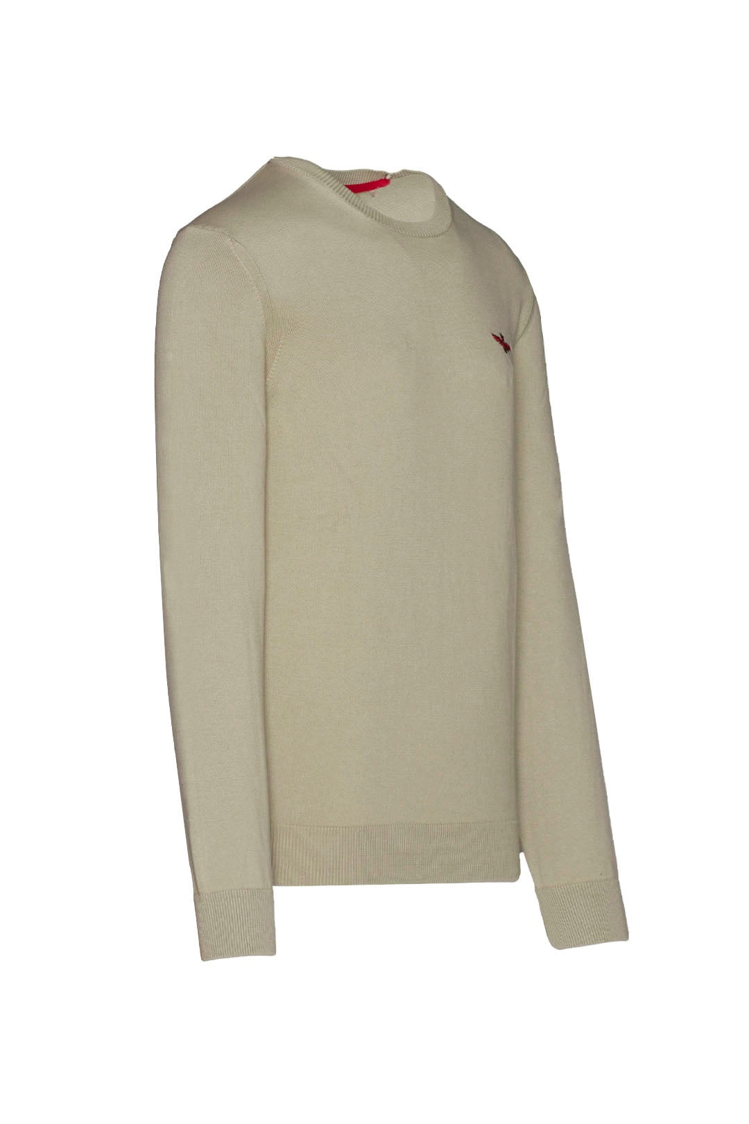 Maglia Aeronautica Militare Girocollo / Beige - Ideal Moda