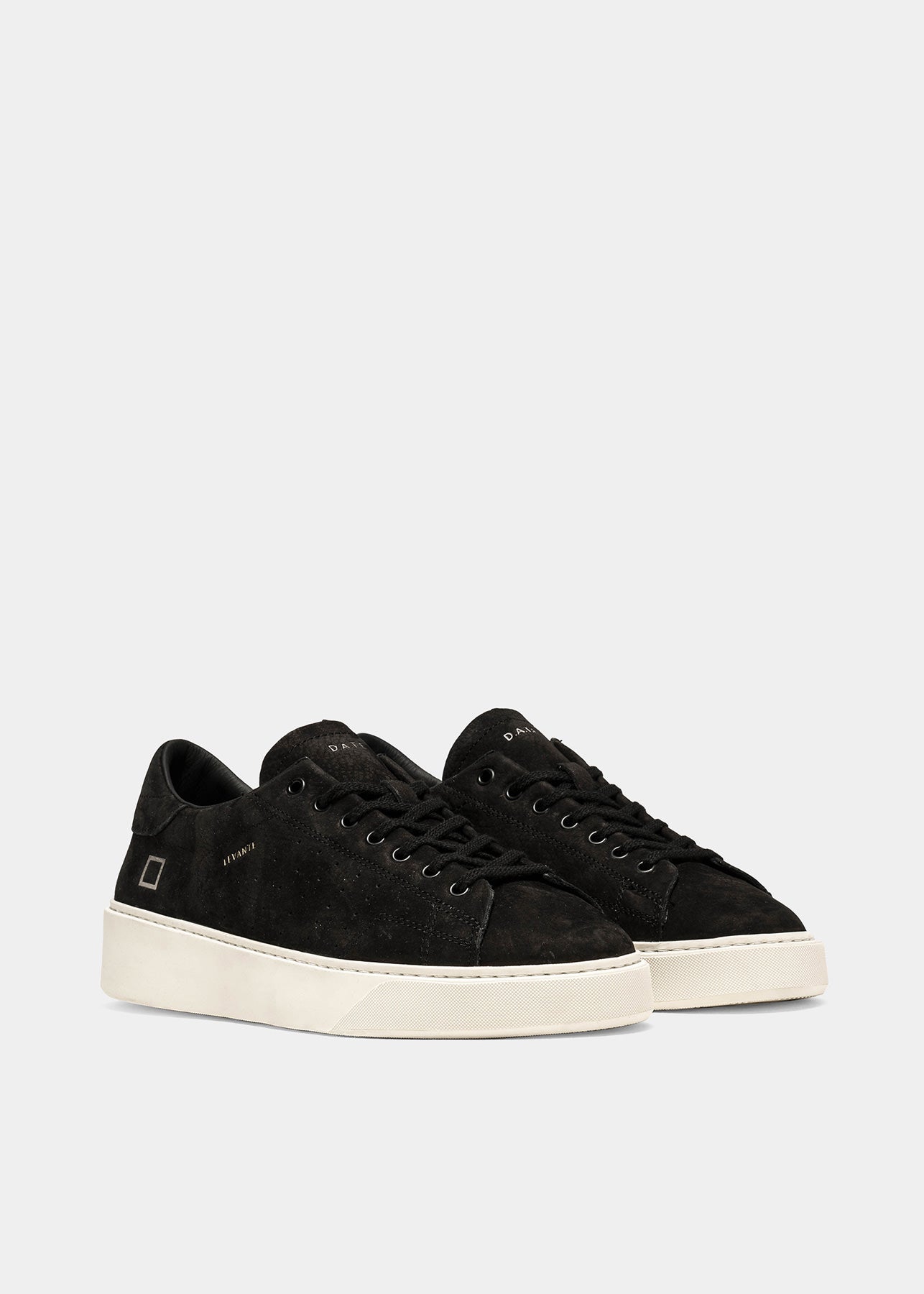 Sneaker DATE Levante Nabuk / Nero - Ideal Moda