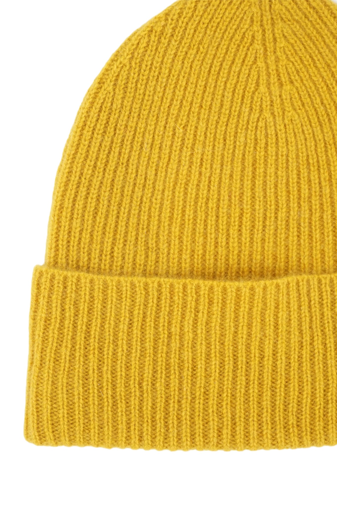 Cappello in Cashmere Absolut Cashmere / Giallo - Ideal Moda