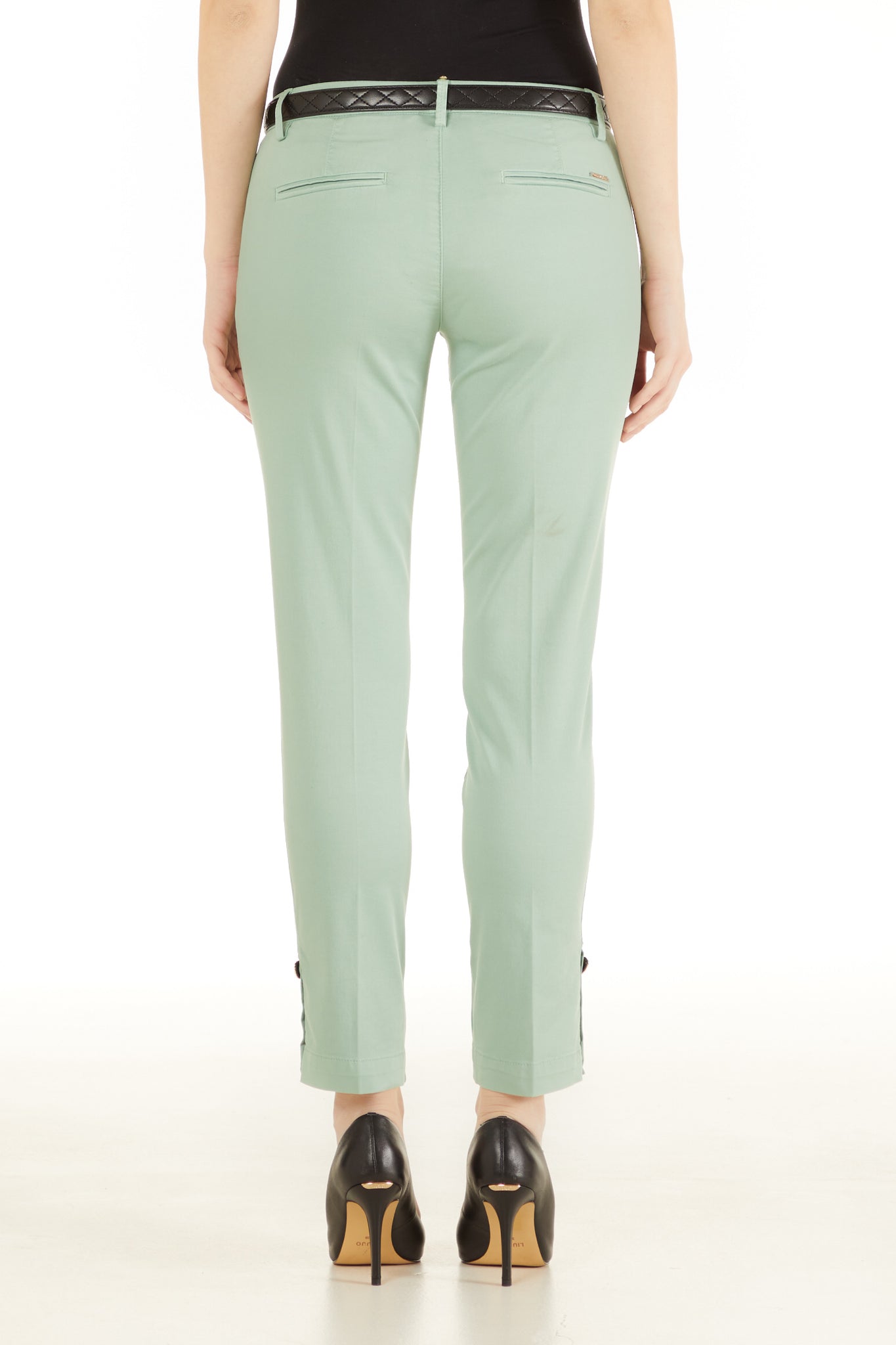 Pantalone con Applicazione Liu Jo / Verde - Ideal Moda