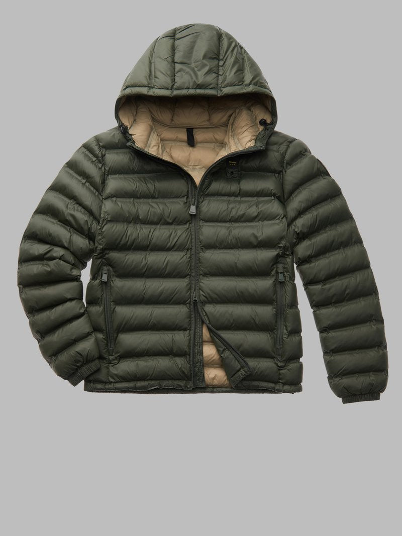 Giubbino Termosaldato Blauer / Verde - Ideal Moda
