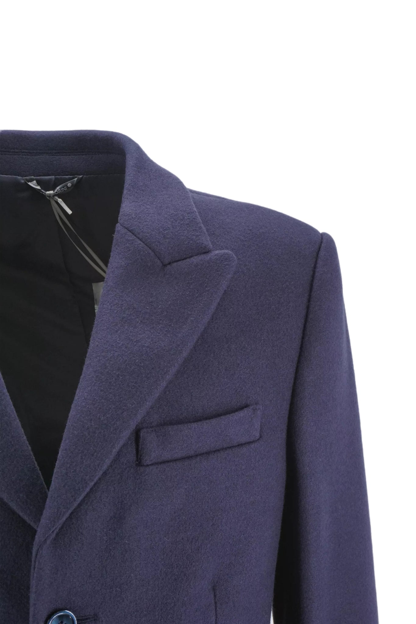Cappotto Monopetto Daniele Alessandrini / Blu - Ideal Moda