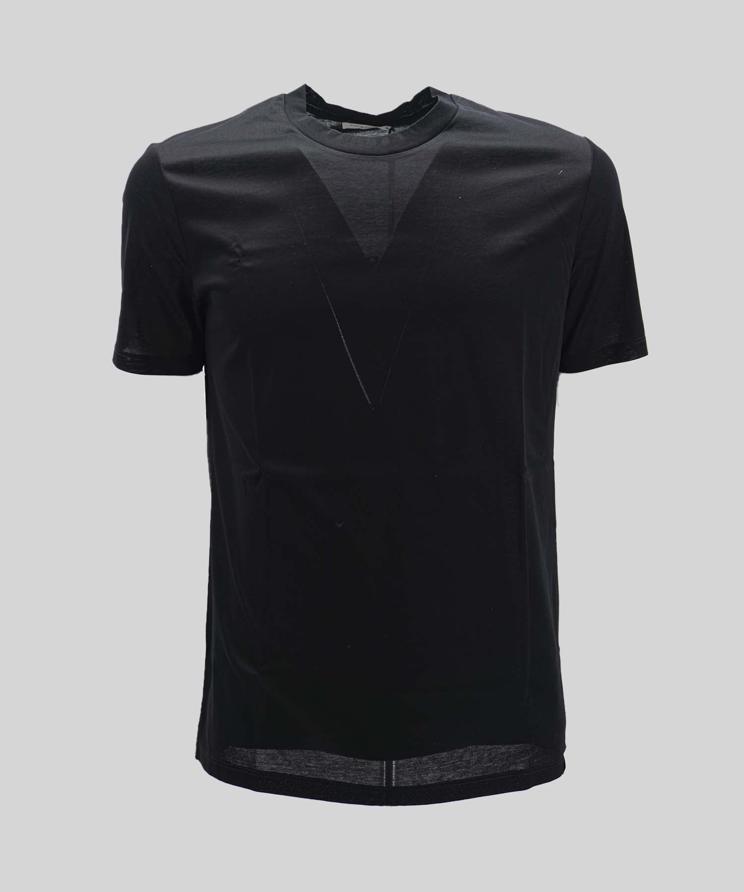 T-shirt basic / Nero - Ideal Moda