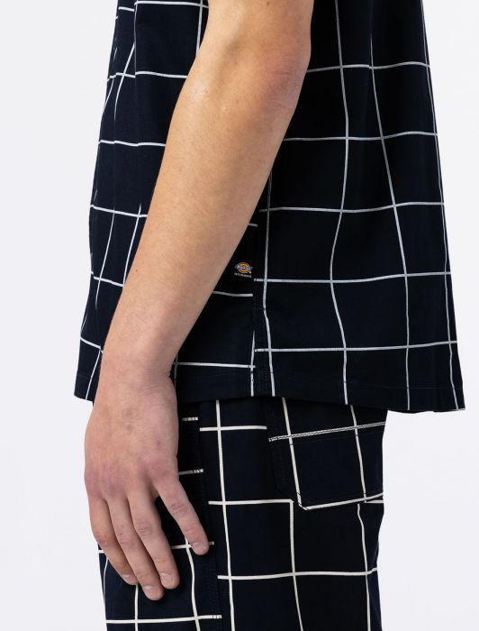 Camicia Dickies a Fantasia / Blu - Ideal Moda