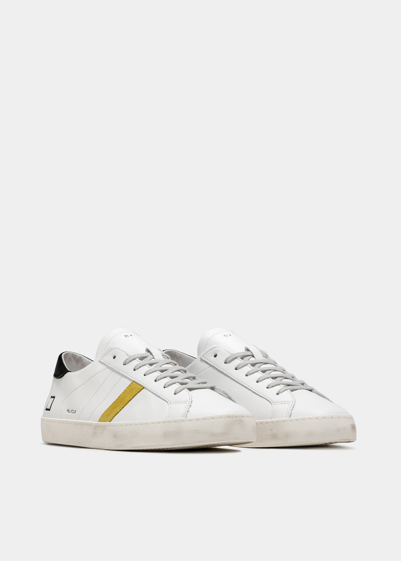 Sneaker DATE Hill Low Calf / Bianco - Ideal Moda