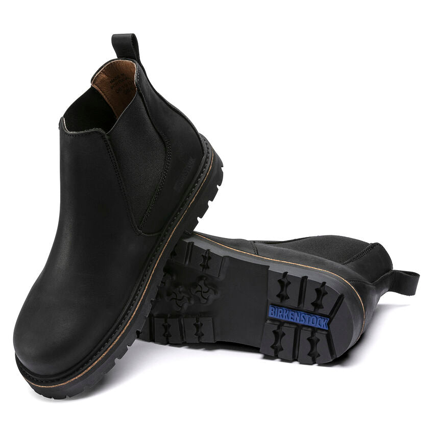 Stivaletto in Pelle Samosciata Birkenstock / Nero - Ideal Moda