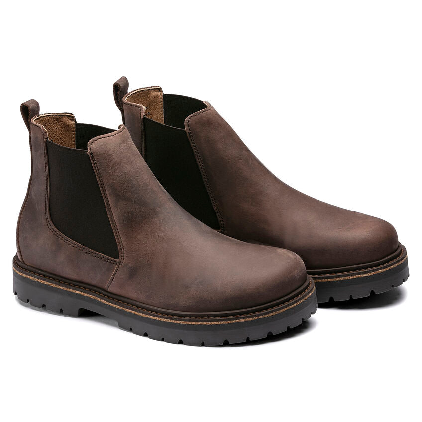 Stivaletto in Pelle Samosciata Birkenstock / Marrone - Ideal Moda