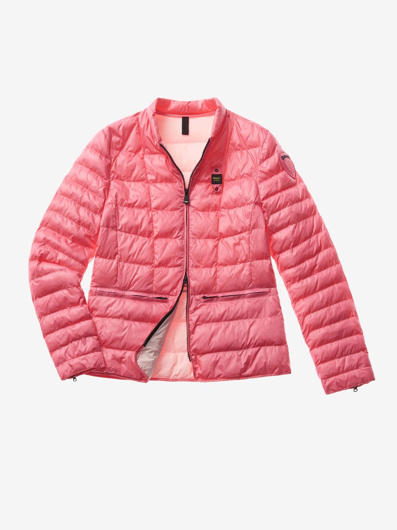 Piumino da Donna con Logo Blauer / Rosa - Ideal Moda