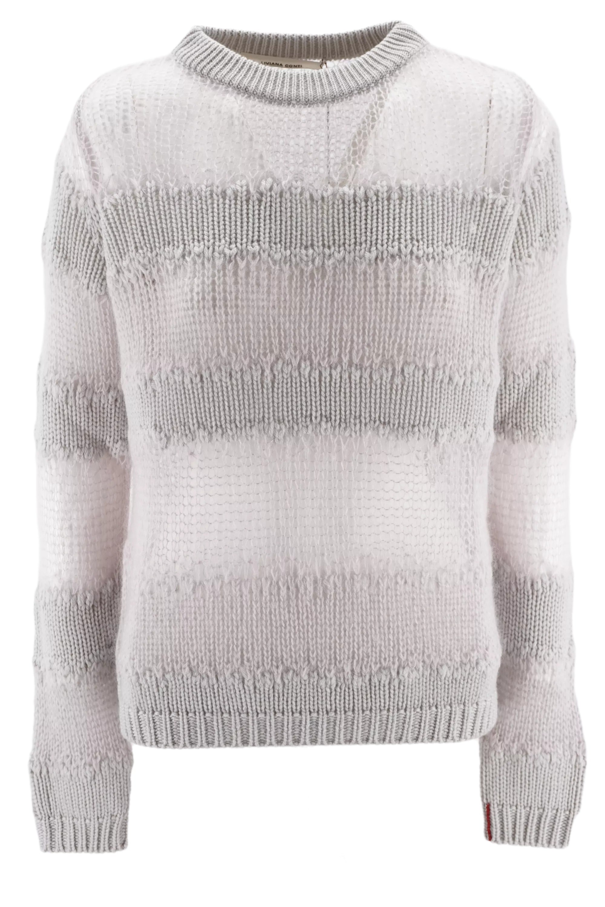 Maglia in Angora Liviana Conti Grigio