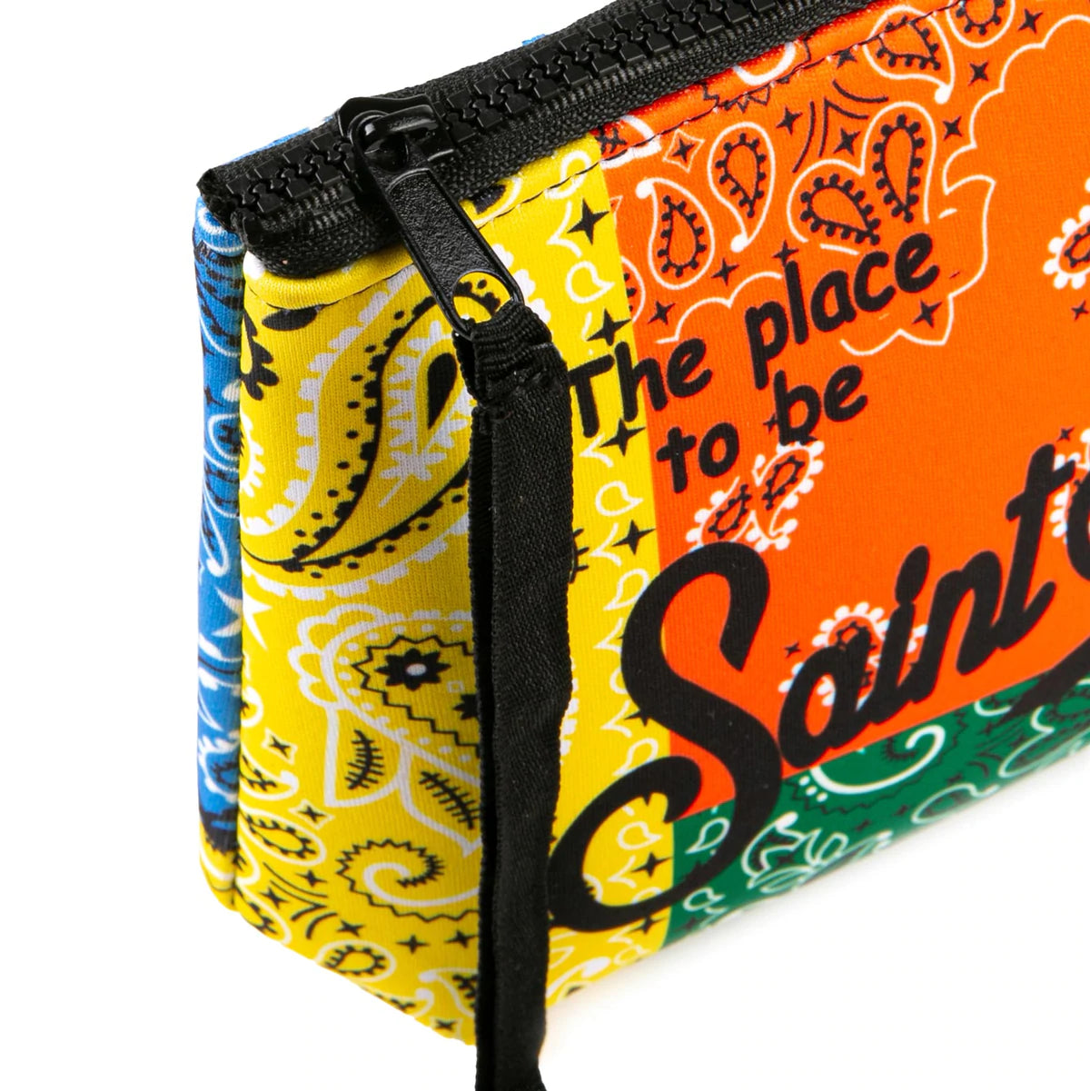 Pochette Saint Barth In Neoprene Scuba Con Laccetto - Multicolore, Unisex