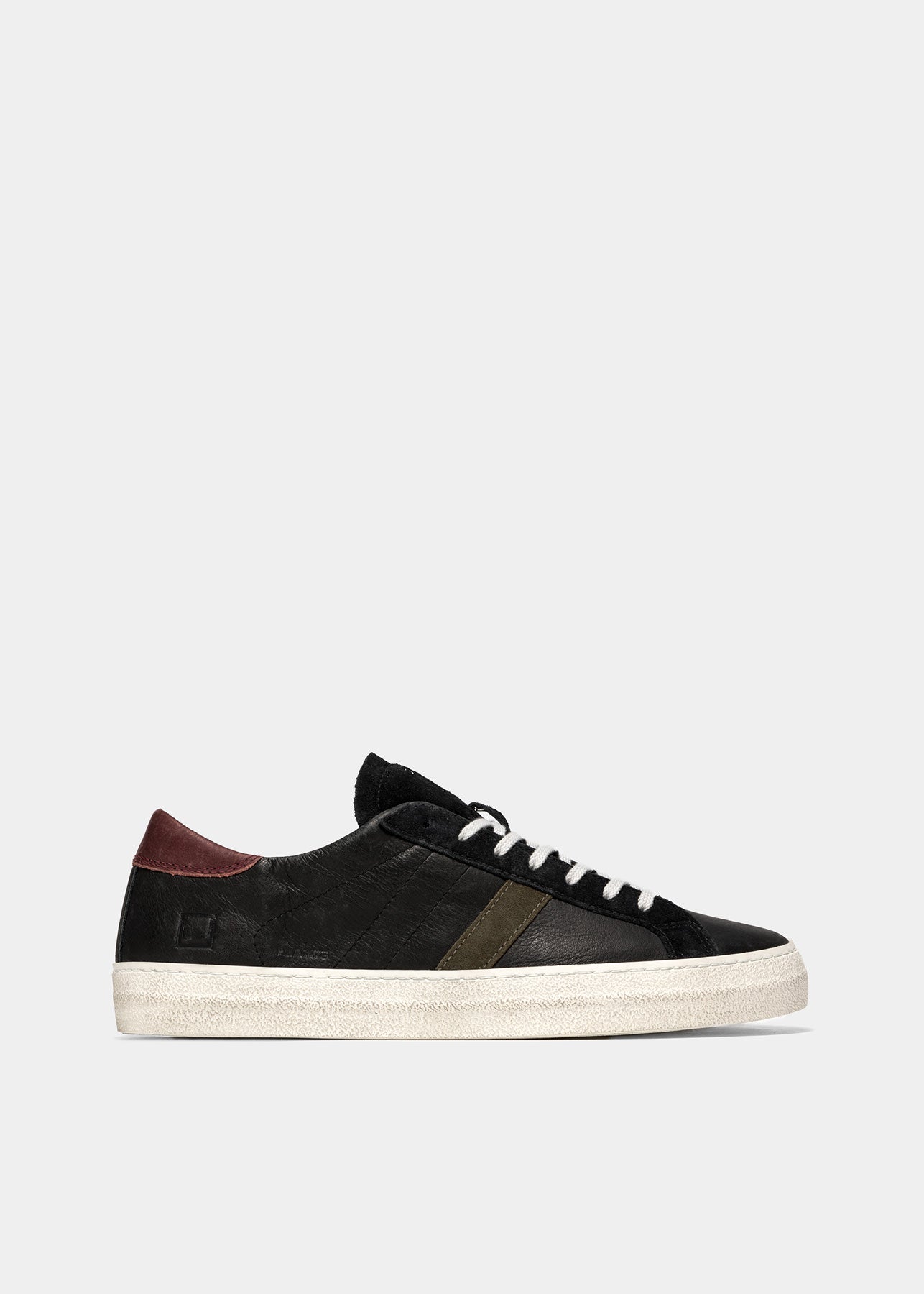 Sneaker DATE Hill Low Vintage Calf / Nero - Ideal Moda
