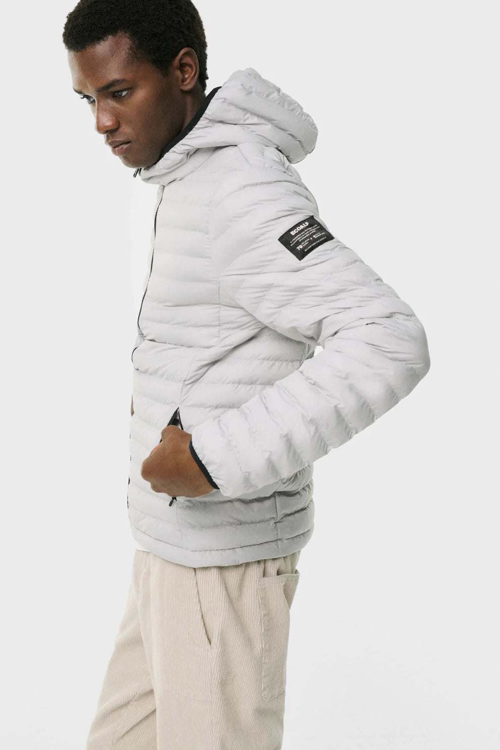 Giubbino in Softshell Ecoalf / Verde - Ideal Moda