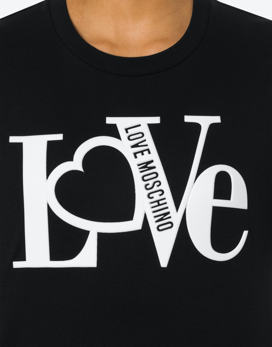 Abito Love Moschino in jersey / Nero - Ideal Moda