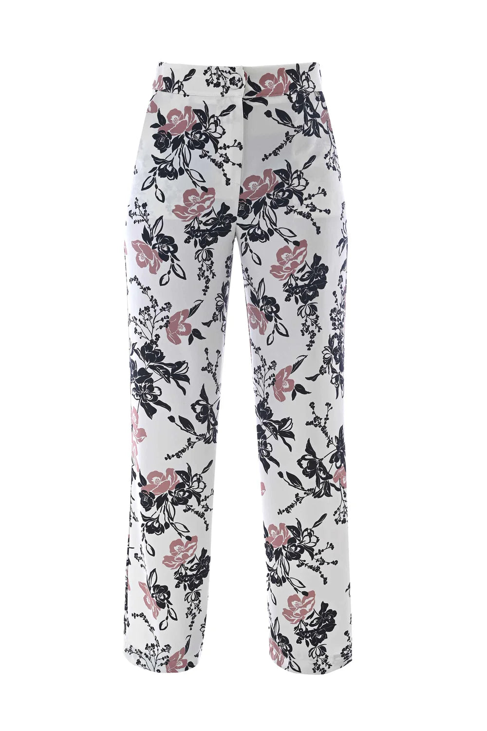Pantalone con Fantasia Kocca / Bianco - Ideal Moda