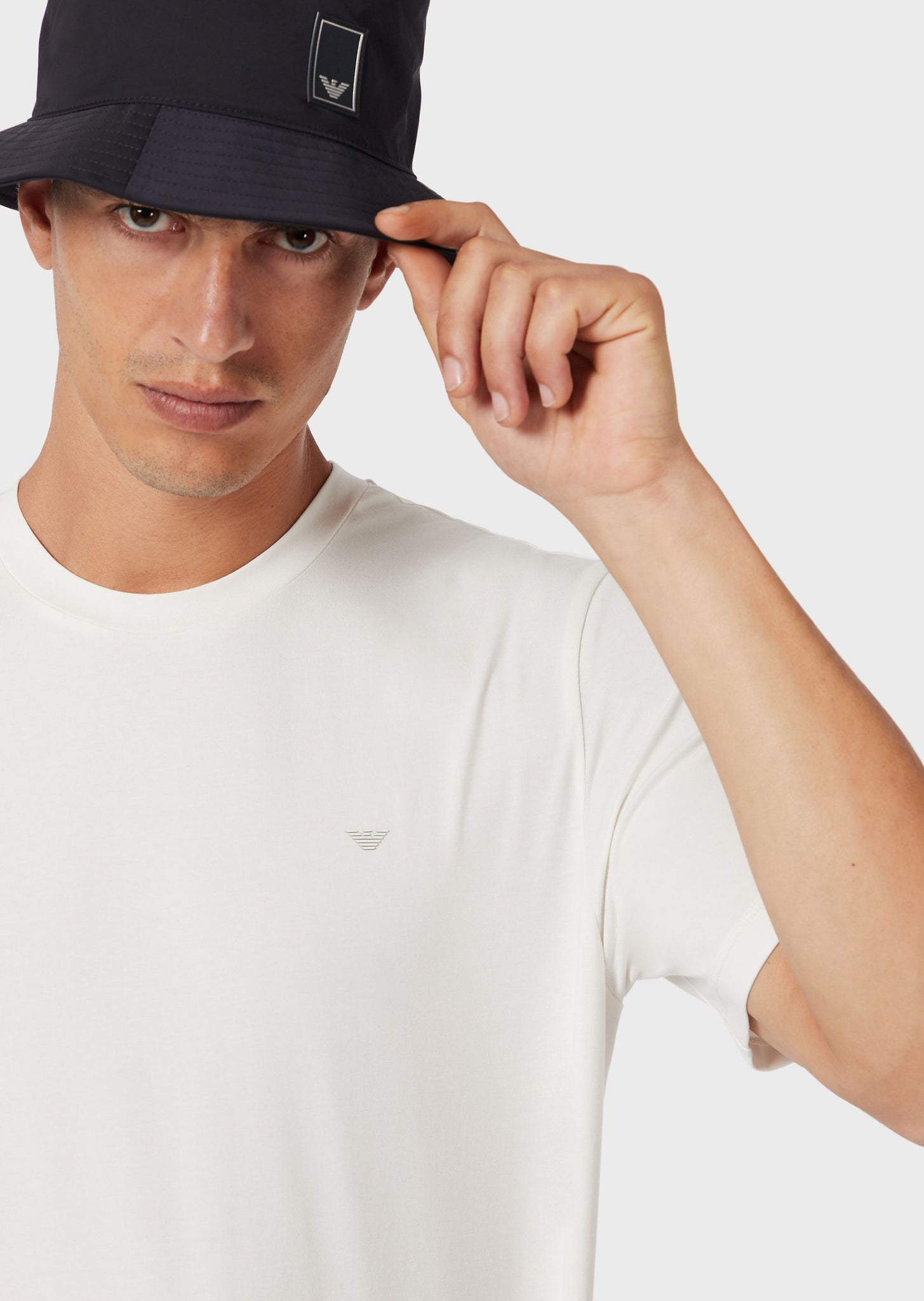 T-Shirt in jersey Travel Essential / Bianco - Ideal Moda