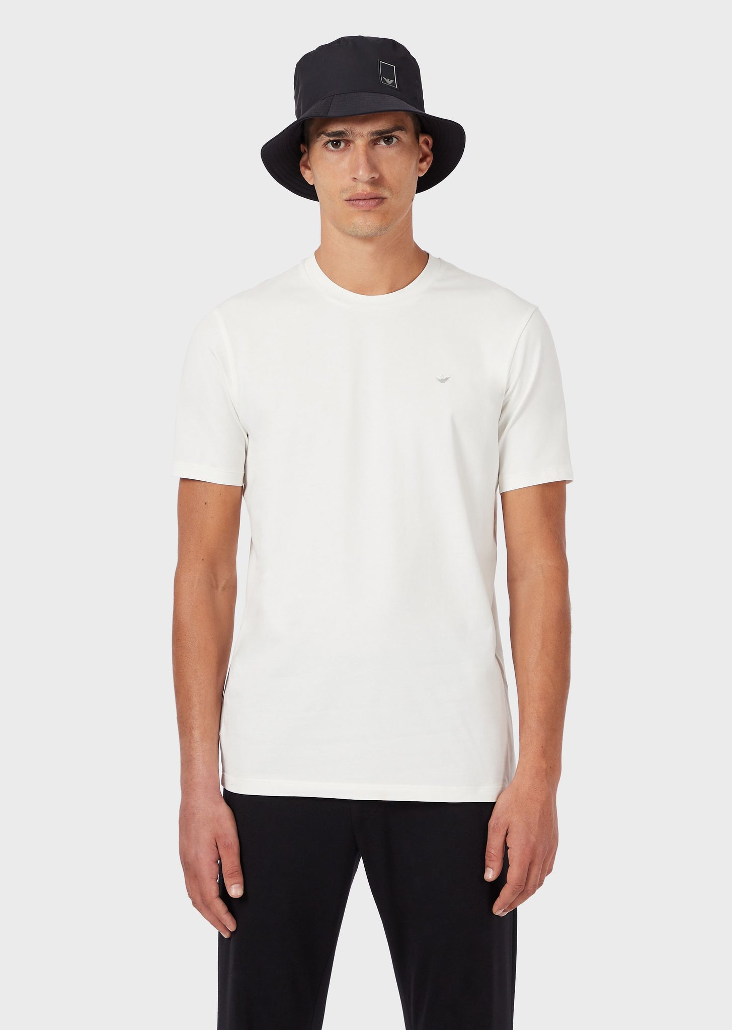 T-Shirt in jersey Travel Essential / Bianco - Ideal Moda